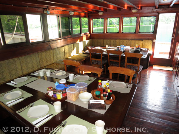 Indonesia Liveaboard Dining & Lounge