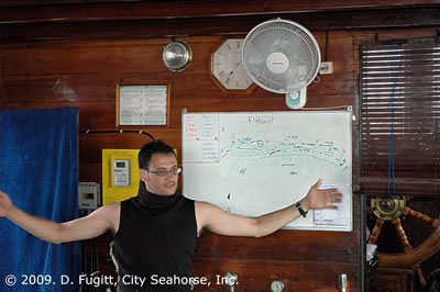 Raja Ampat Dive Briefing, Cruise Director/Dive Guide in Raja Ampat Islands